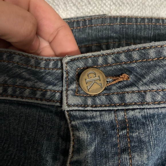 Vintage 90s y2k Calvin Klein Jeans Shorts Size 7 - Picture 3 of 8